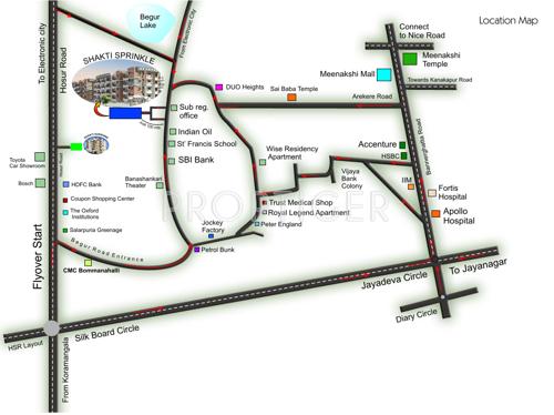 Images for Location Plan of Shakti Sprinkle sprinkle Images for Location Plan of Shakti Sprinkle