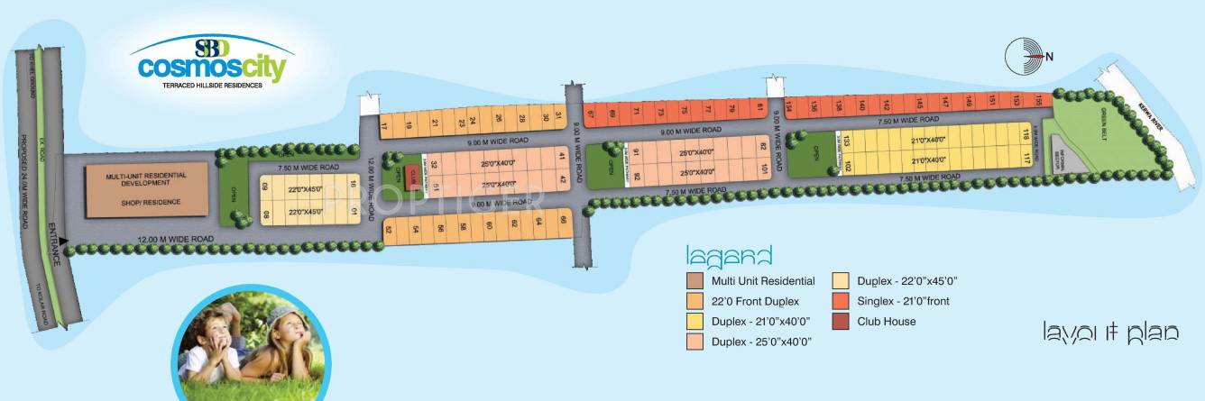 Images for Layout Plan of SBD Cosmos City
