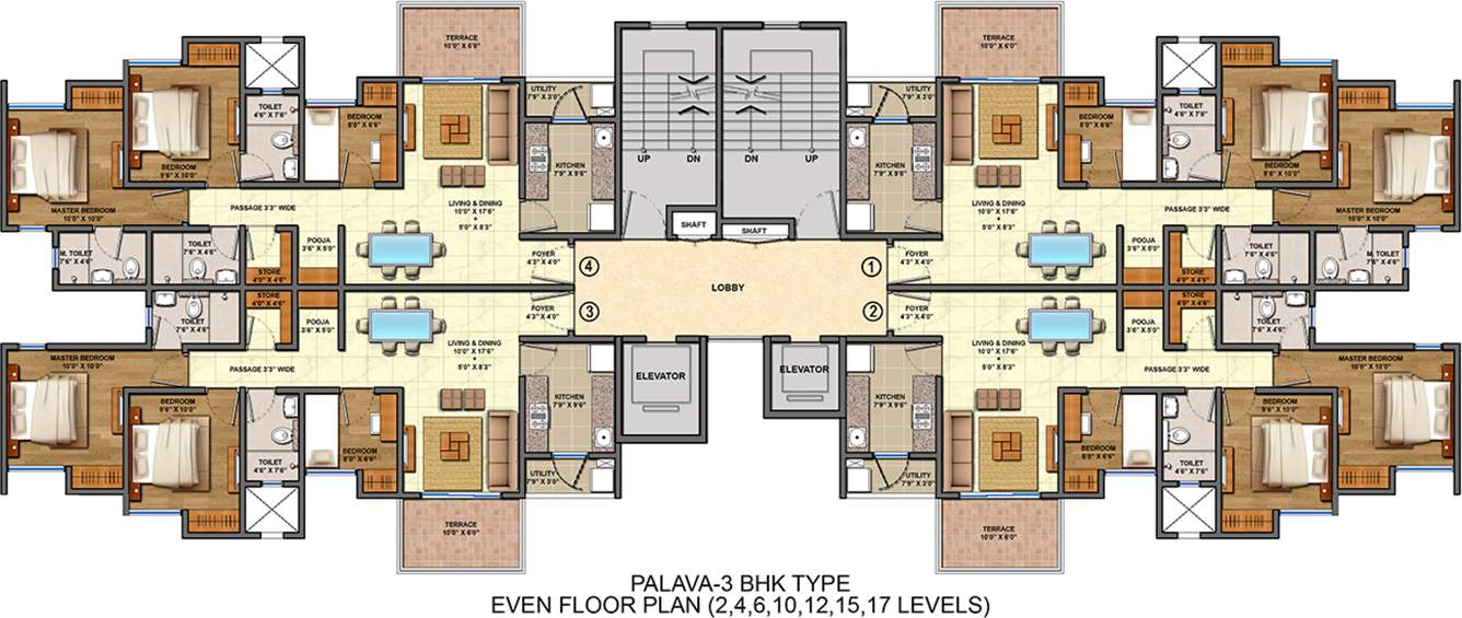  palava lakeshore greens Images for Cluster Plan of Lodha Palava Lakeshore Greens