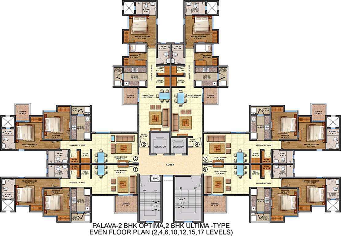  palava lakeshore greens Images for Cluster Plan of Lodha Palava Lakeshore Greens