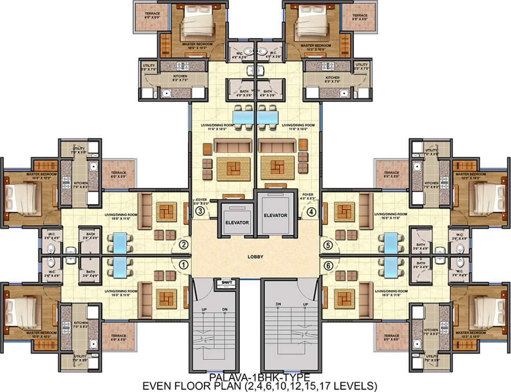  palava lakeshore greens Images for Cluster Plan of Lodha Palava Lakeshore Greens