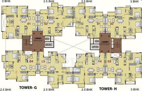  urbana-pavilion Images for Cluster Plan of Ozone Urbana Pavilion
