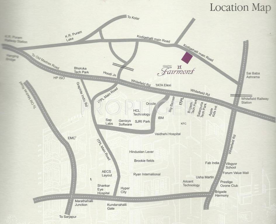 Images for Location Plan of Shakthi Shakthi Fairmont