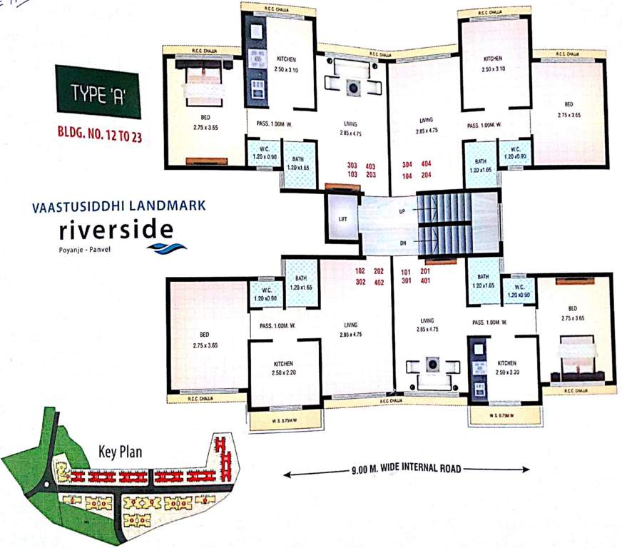 Images for Cluster Plan of Vaastu Landmark Riverside