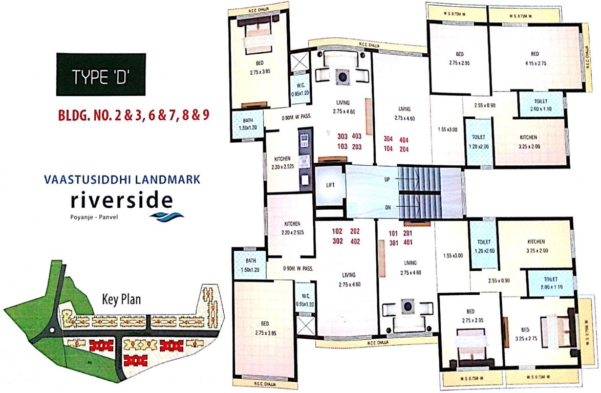 Images for Cluster Plan of Vaastu Landmark Riverside
