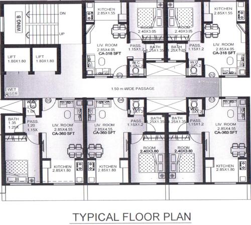 Images for Cluster Plan of Baba Ekta Co Op HSG Society