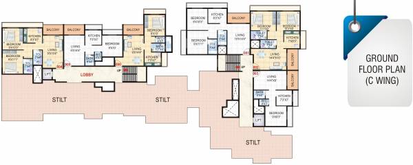  darshan Wing C Cluster Plan