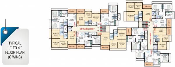  darshan Wing C Cluster Plan