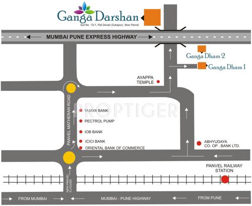  darshan Images for Location Plan of Ganga Associates Ganga Darshan