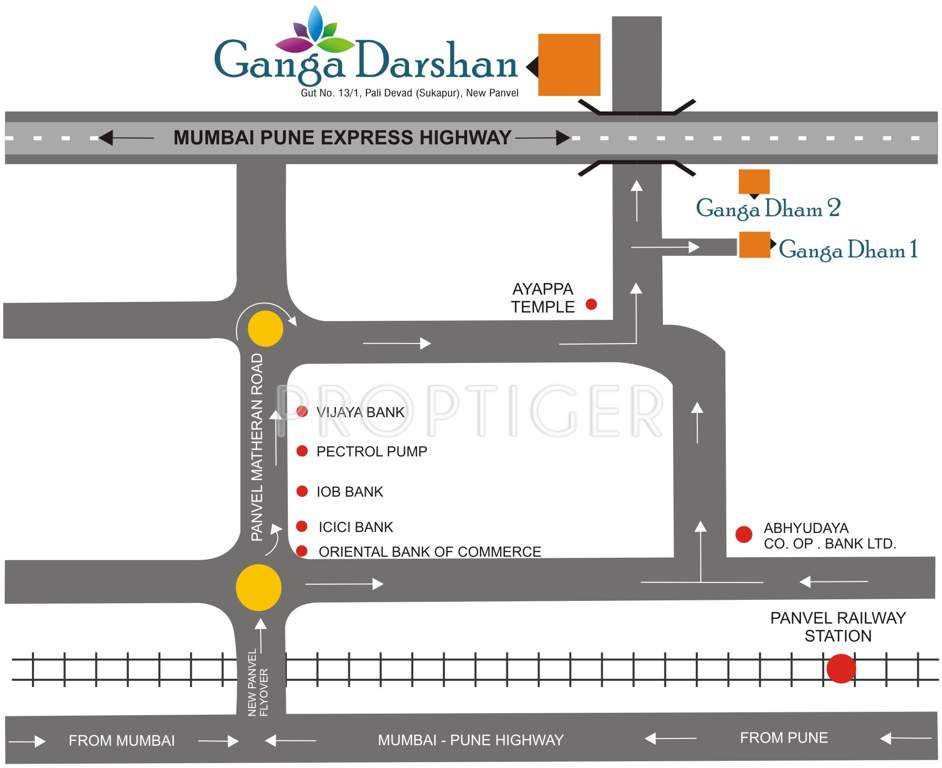  darshan Images for Location Plan of Ganga Associates Ganga Darshan