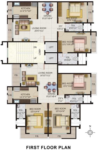 Images for Cluster Plan of Bali Landmarks Bali Prabhu