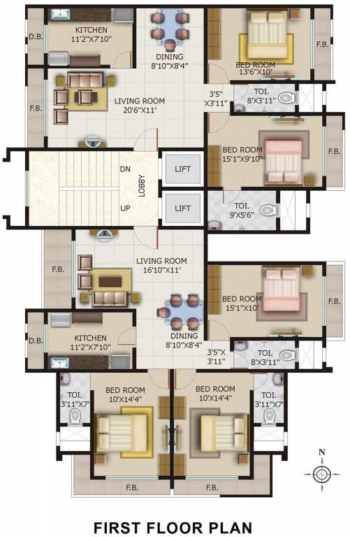 Images for Cluster Plan of Bali Landmarks Bali Prabhu