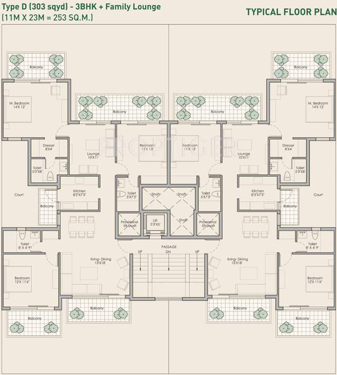  woodview residences Images for Cluster Plan of Lotus Woodview Residences