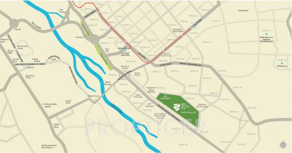 Images for Location Plan of Unitech UGCC Amber