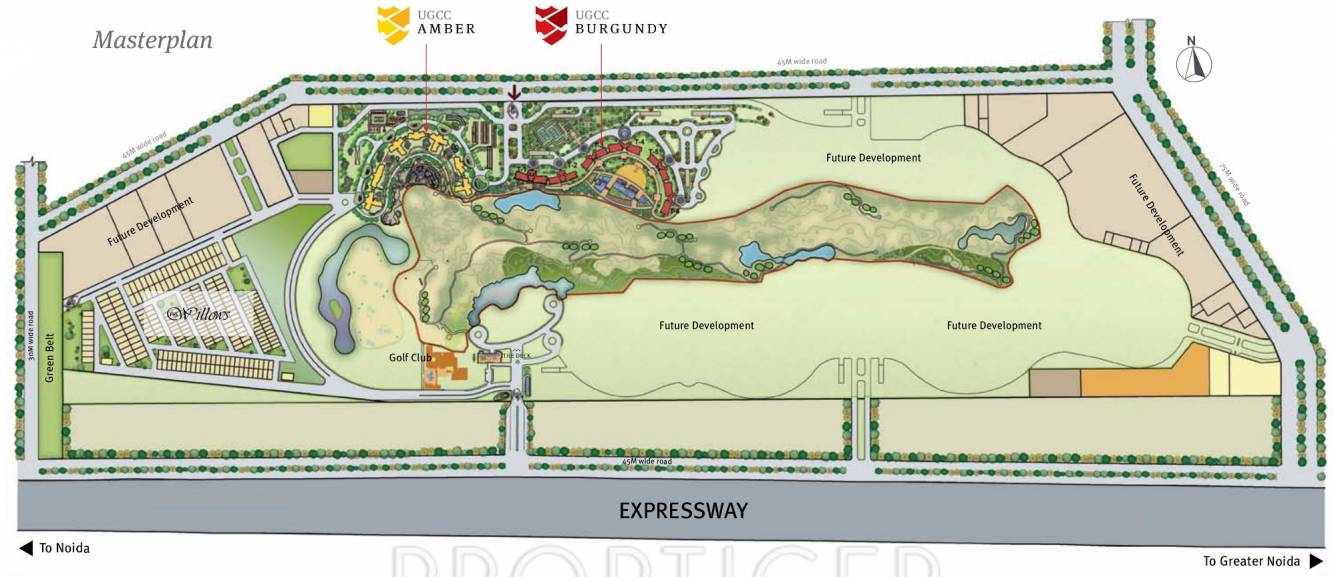 Images for Master Plan of Unitech UGCC Amber