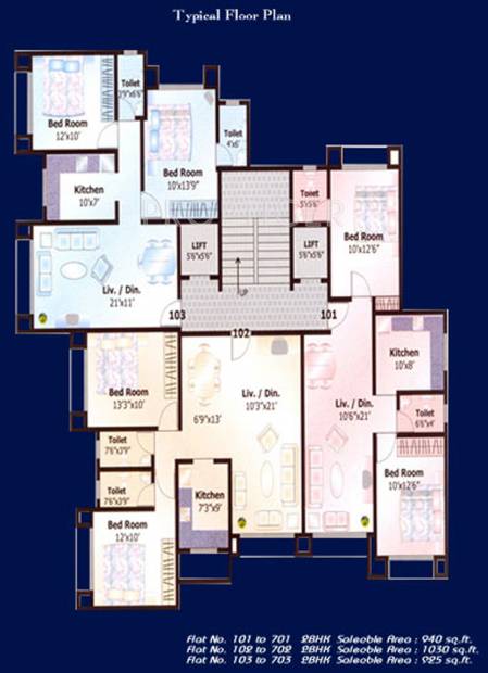 Images for Cluster Plan of Bholenath Developers Mukti Apartments
