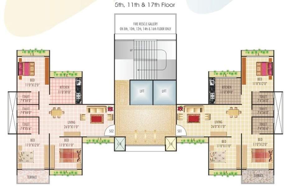 orchid arcade Images for Cluster Plan of Sunny Orchid Arcade