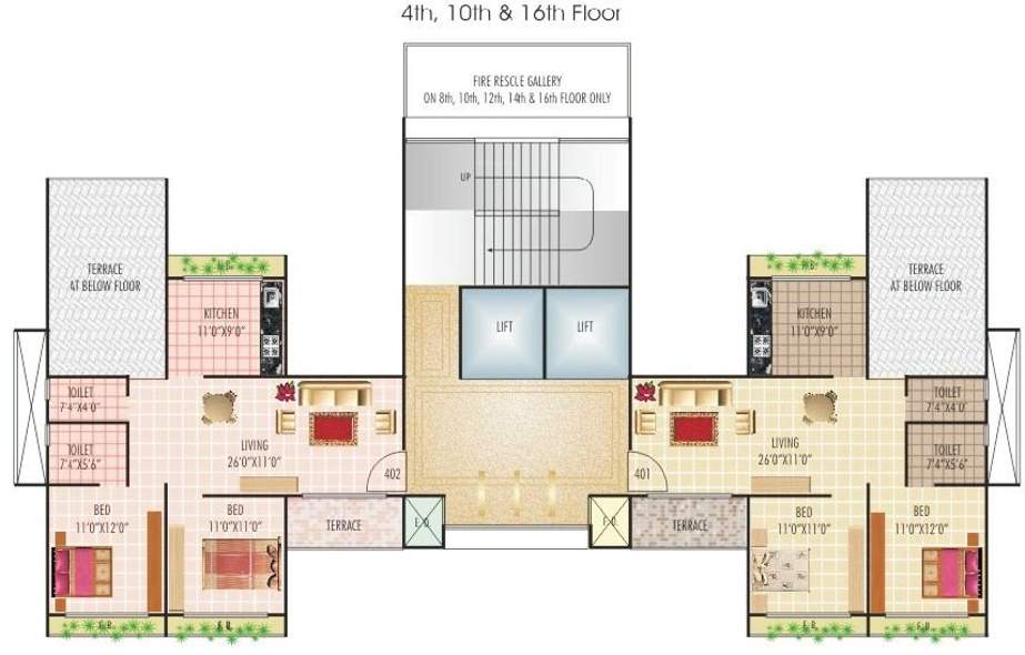 orchid arcade Images for Cluster Plan of Sunny Orchid Arcade