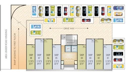  orchid-arcade Images for Cluster Plan of Sunny Orchid Arcade