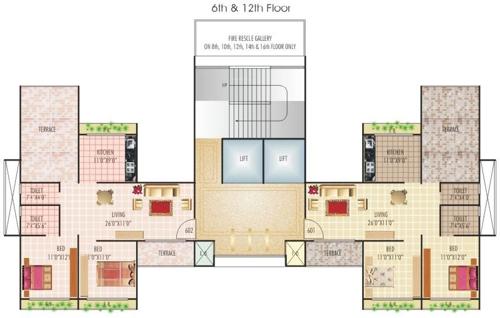  orchid-arcade Images for Cluster Plan of Sunny Orchid Arcade