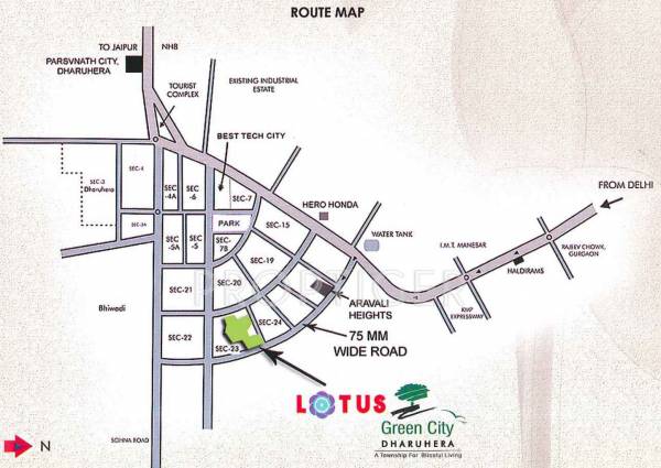 Images for Location Plan of Lotus Green City