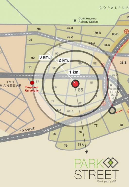  park street Location Plan