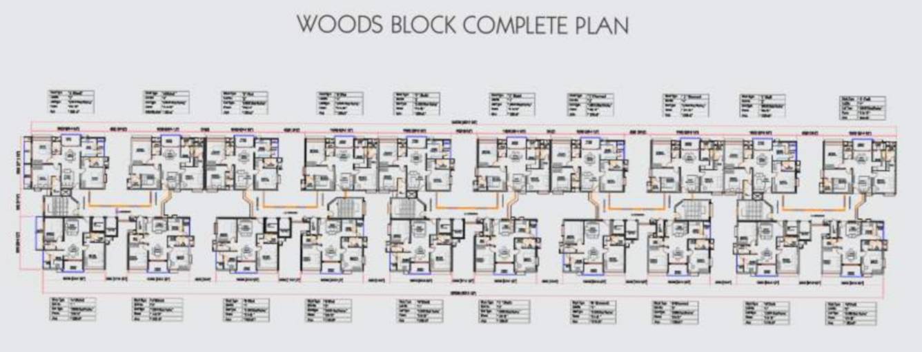  waterfall gateway Tower 1 Typical Cluster Plan