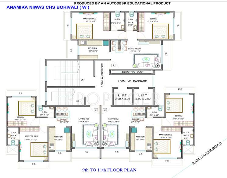 Images for Cluster Plan of Aditya Anamika Niwas CHS