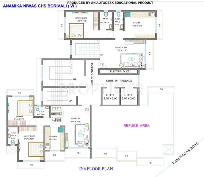 Images for Cluster Plan of Aditya Anamika Niwas CHS