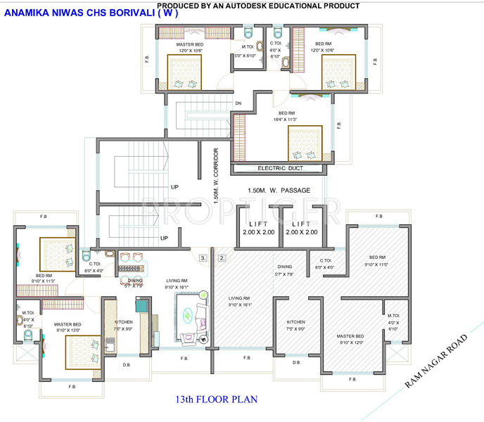 Images for Cluster Plan of Aditya Anamika Niwas CHS