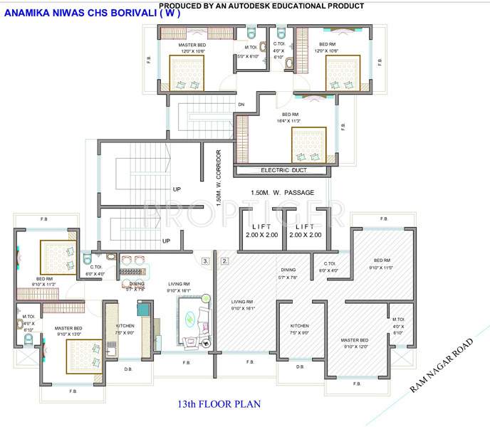 Images for Cluster Plan of Aditya Anamika Niwas CHS