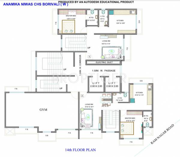 Images for Cluster Plan of Aditya Anamika Niwas CHS