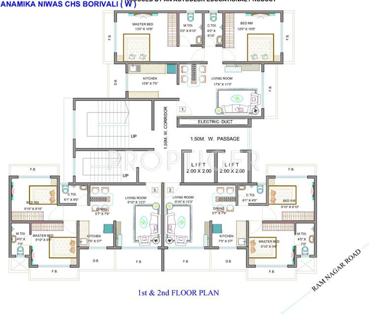 Images for Cluster Plan of Aditya Anamika Niwas CHS