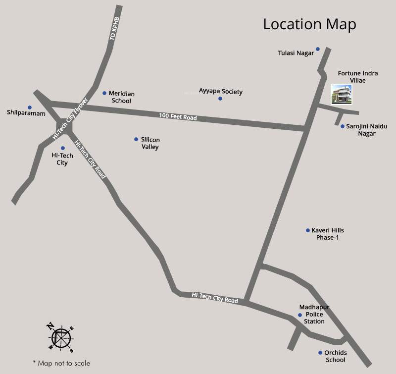  fortune indra villae Images for Location Plan of Sri Fortune Indra Villae