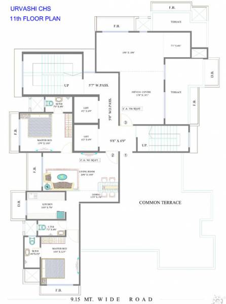 Images for Cluster Plan of Aditya Developers Mumbai Urvashi CHS