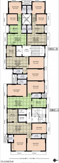 Images for Cluster Plan of Aditya Ranjee CHS