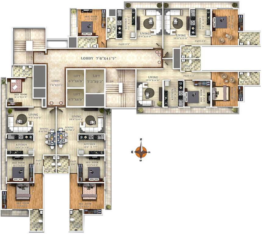 elita Images for Cluster Plan of Dedhia Elita