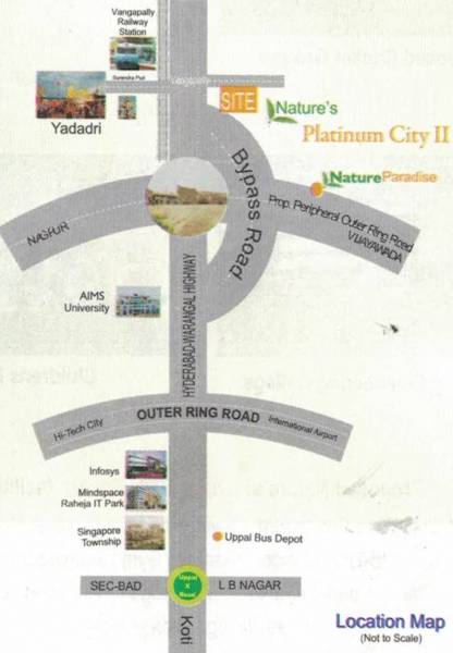 Images for Location Plan of Nature Platinum City Images for Location Plan of Nature Platinum City