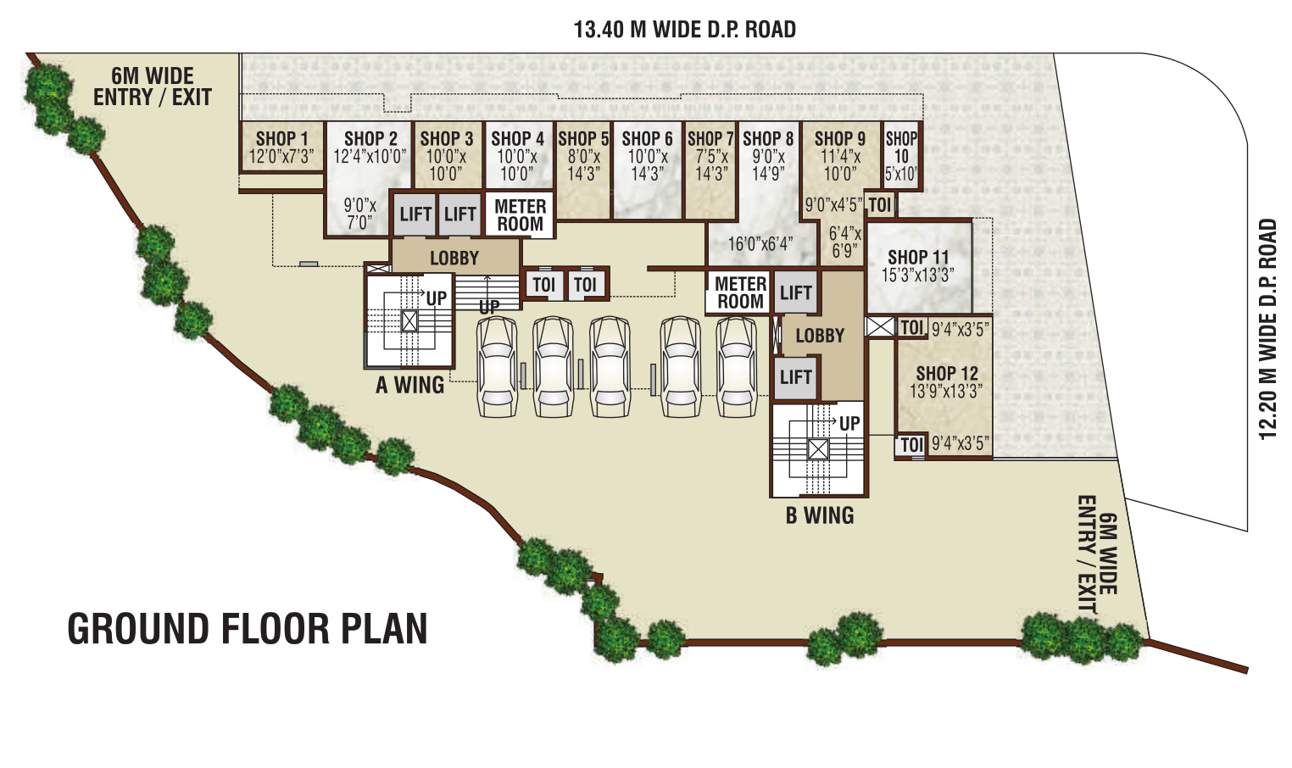  heights Images for Cluster Plan of Sonal Heights