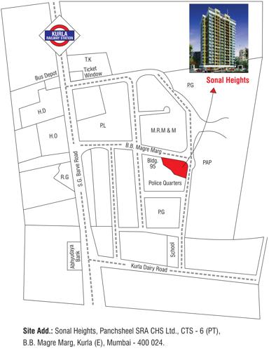  heights Images for Location Plan of Sonal Heights