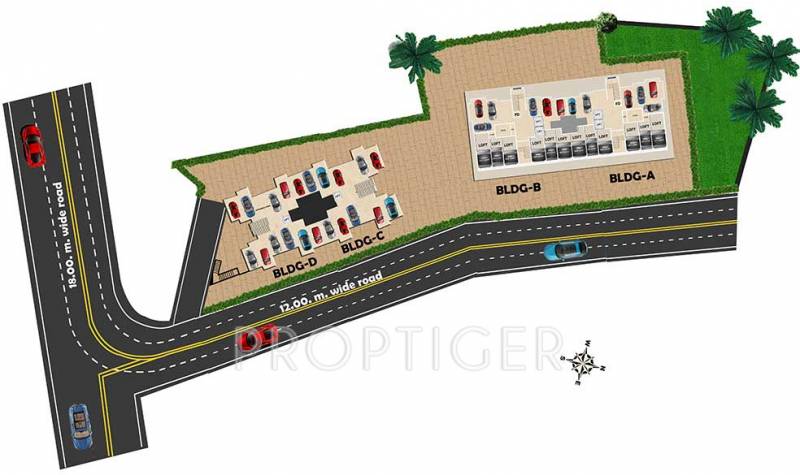 Images for Site Plan of Bajaj Prakriti Angan