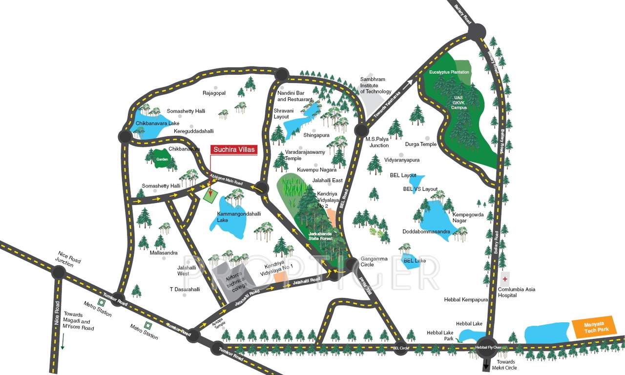  suchiraa villas Images for Location Plan of J K Suchiraa Villas