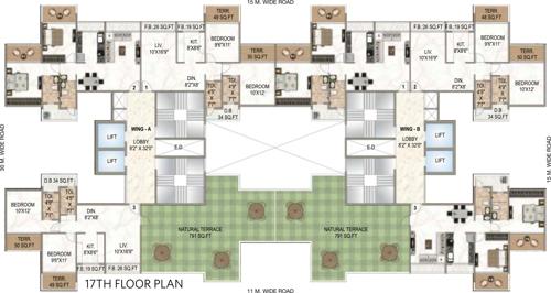  ellanza Images for Cluster Plan of Regency Ellanza