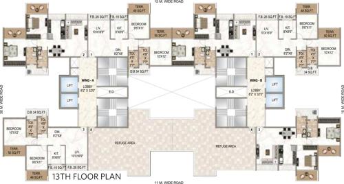  ellanza Images for Cluster Plan of Regency Ellanza