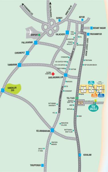 Images for Location Plan of Star Star Dazzle