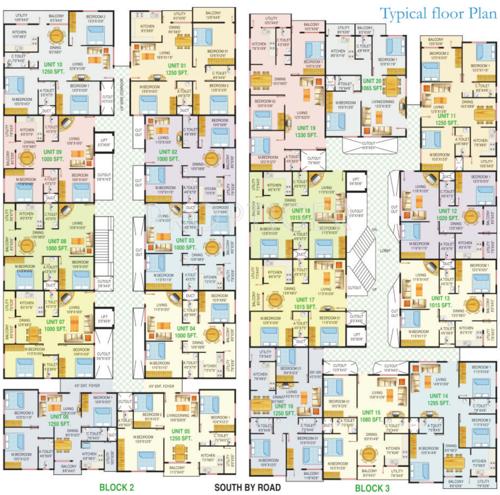  residency Images for Cluster Plan of Rangashree Residency