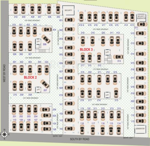  residency Images for Cluster Plan of Rangashree Residency