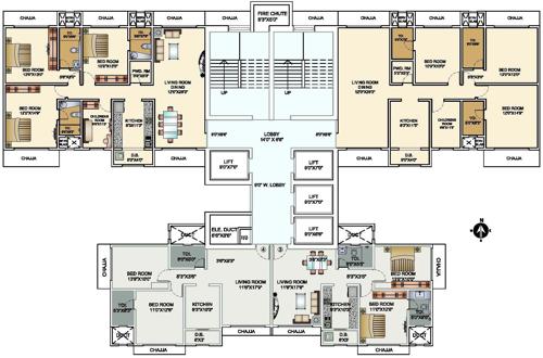 Images for Cluster Plan of Vora Centrico