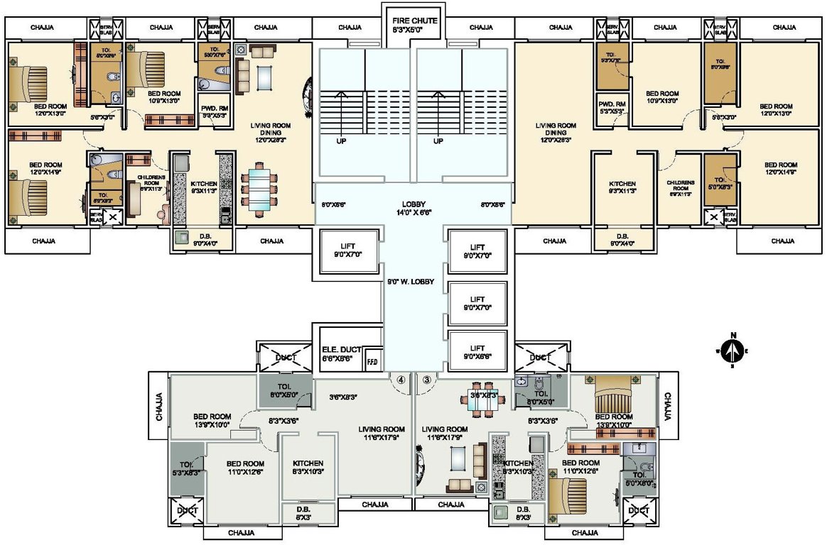 Images for Cluster Plan of Vora Centrico