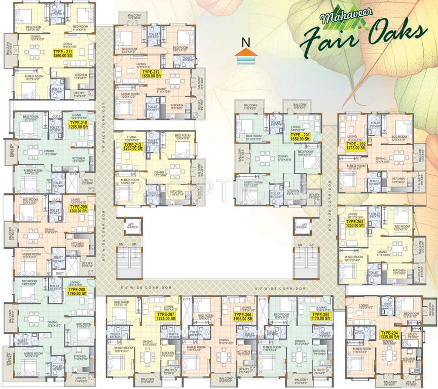 Images for Cluster Plan of Mahaveer Fair Oaks